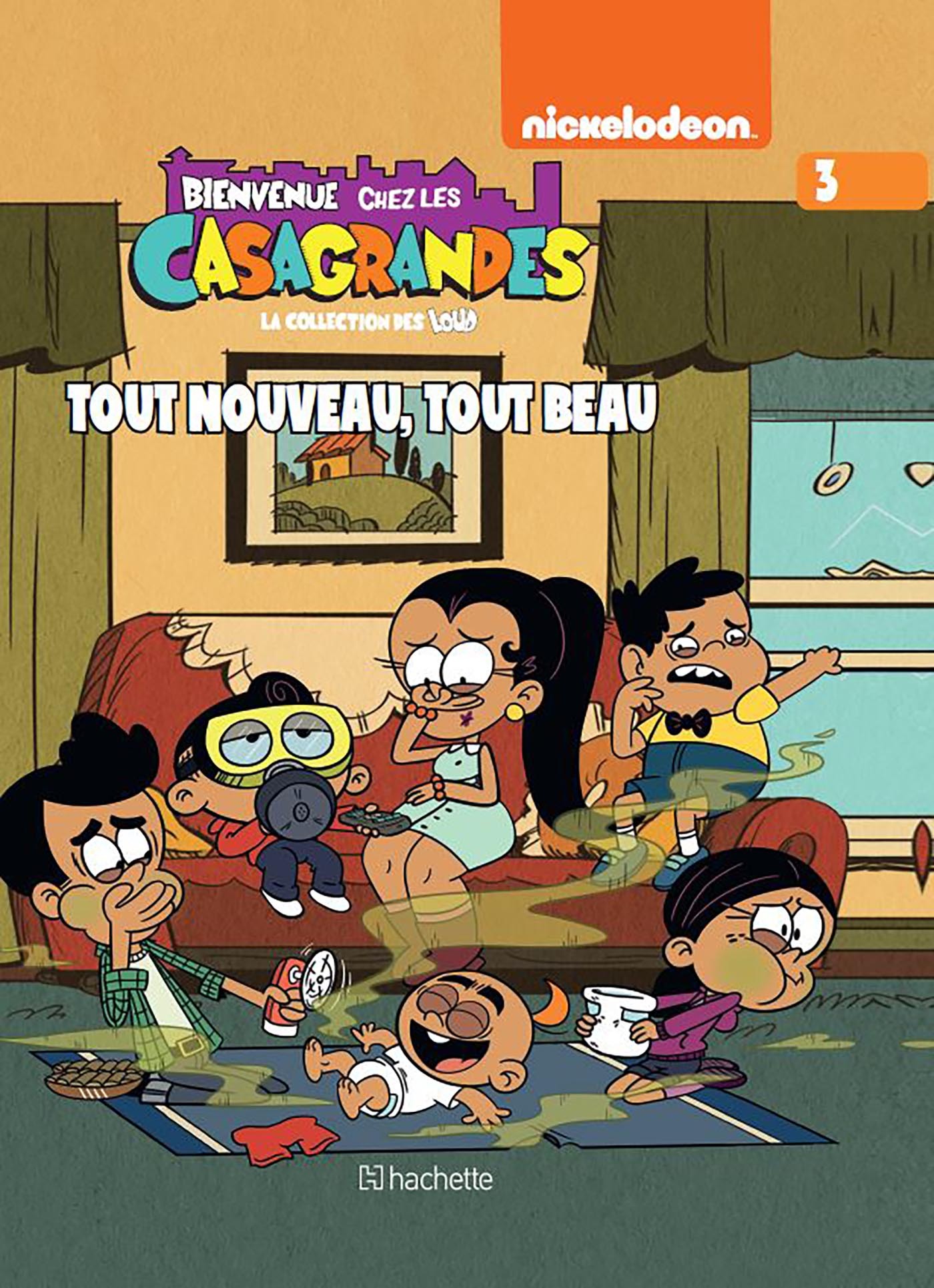 Couverture de l'album Bienvenue chez les Casagrandes 3 Tout nouveau tout beau