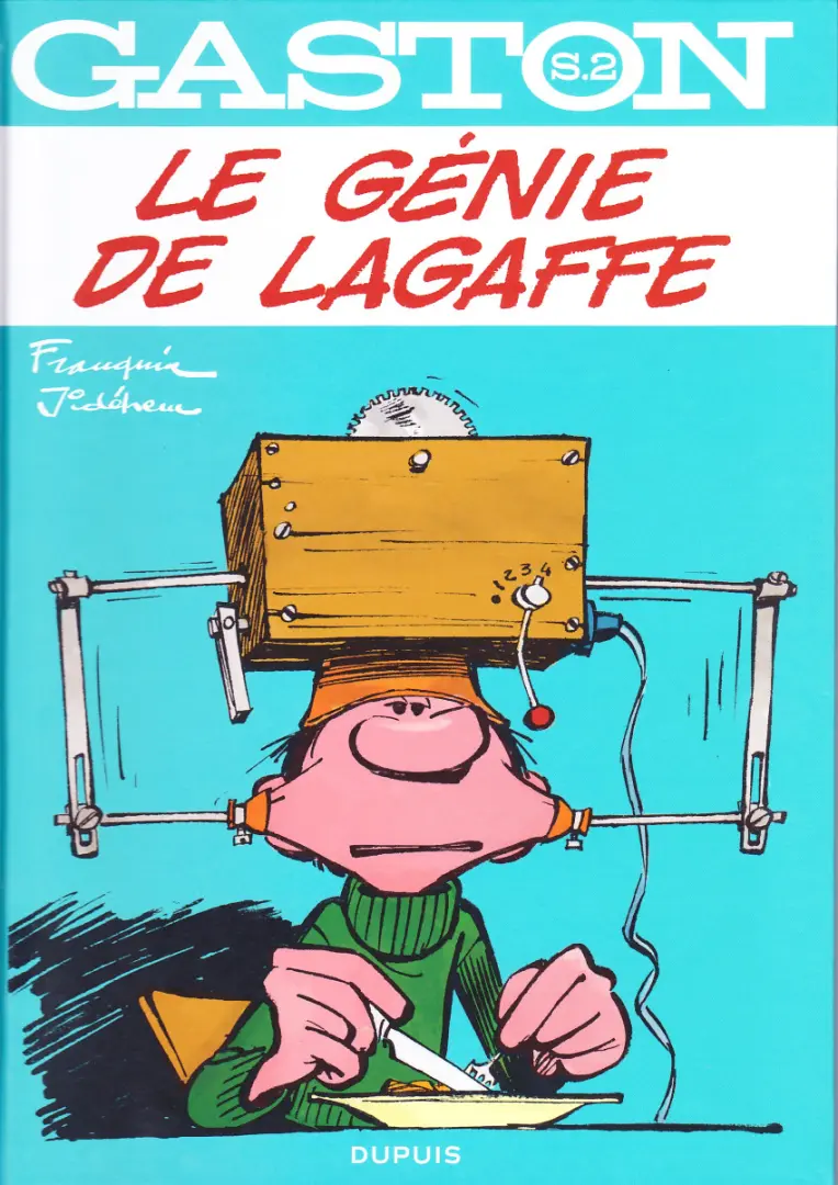 Couverture de l'album Gaston Tome 2 Le génie de Lagaffe