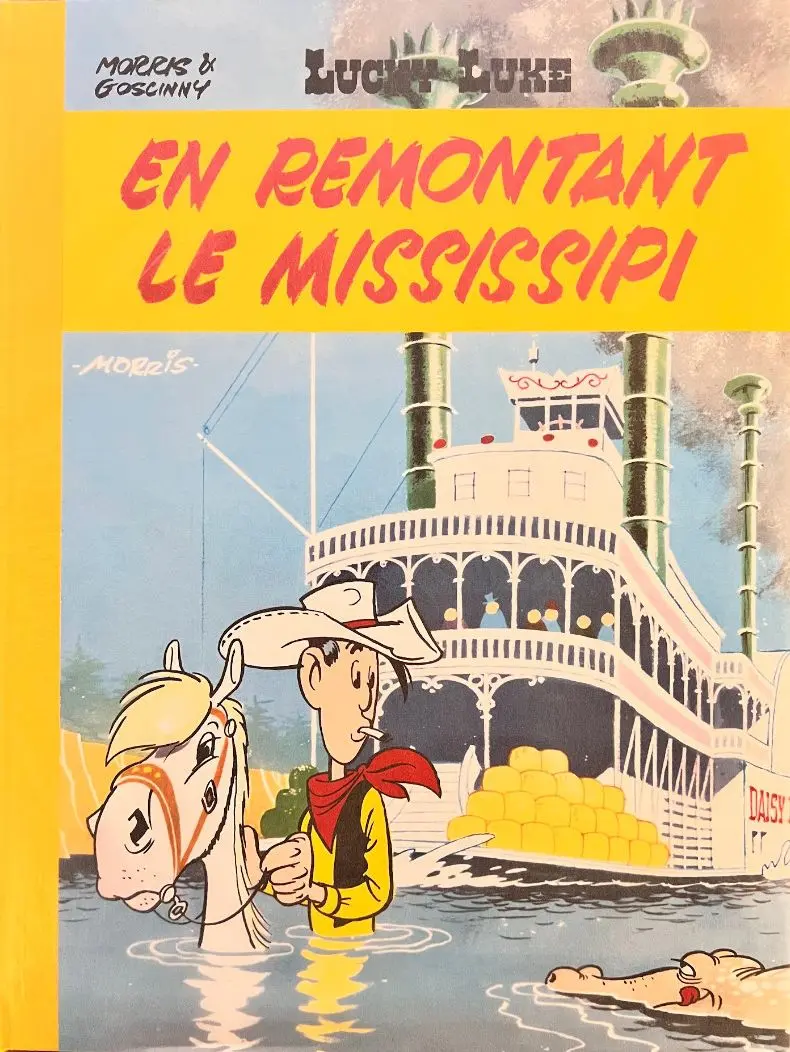 Couverture de l'album Lucky Luke Tome 16 En remontant le Mississipi