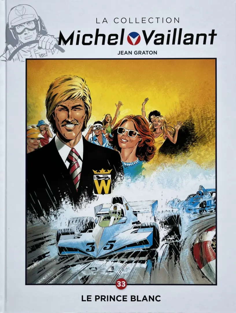 Couverture de l'album Michel Vaillant La Collection 33 Le prince blanc