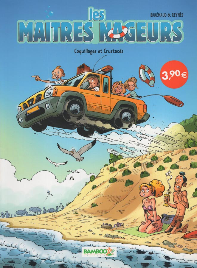 Couverture de l'album Les Maîtres-nageurs Tome 2 Coquillages et Crustacés