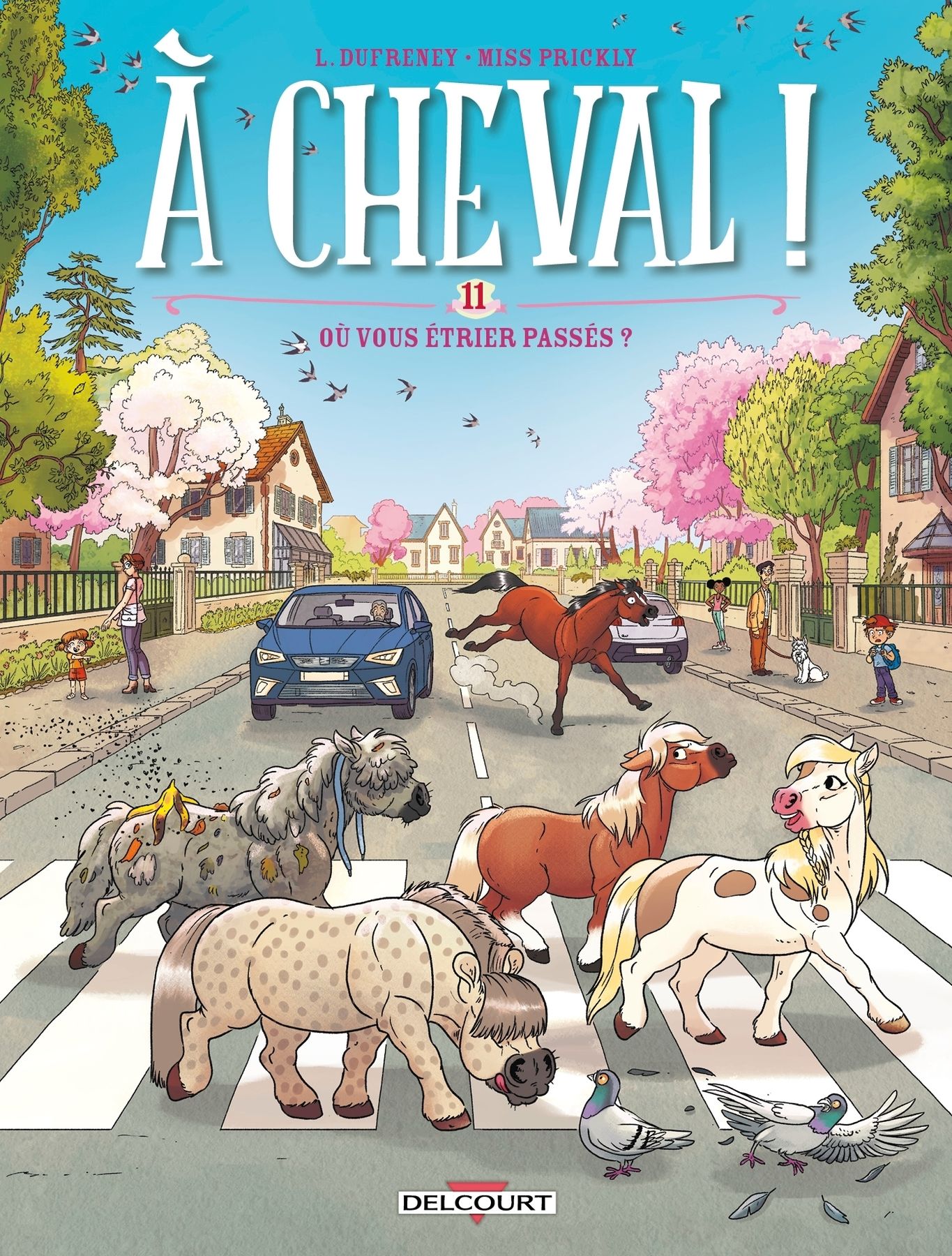 Couverture de l'album À Cheval ! Tome 11 Où vous étrier passés ?