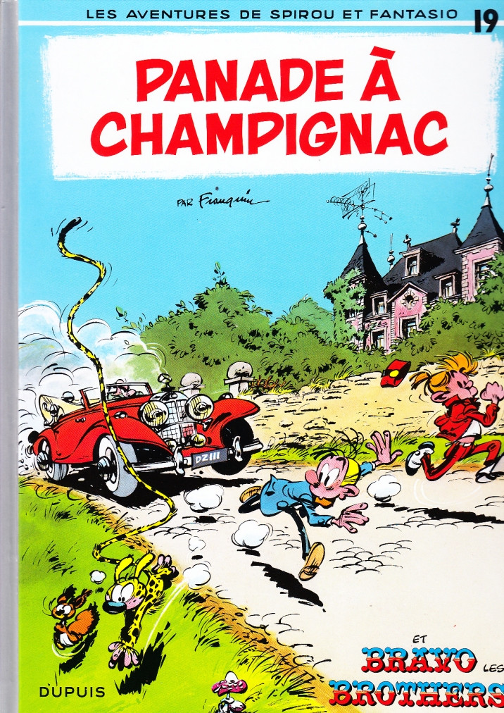 Couverture de l'album Spirou et Fantasio Tome 19 Panade à Champignac