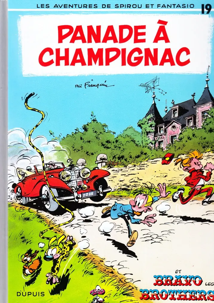 Couverture de l'album Spirou et Fantasio Tome 19 Panade à Champignac