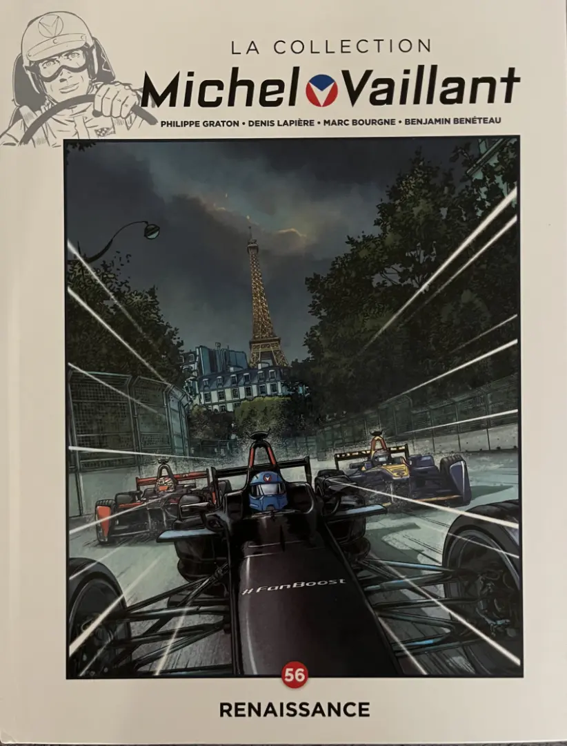 Couverture de l'album Michel Vaillant La Collection 56 Renaissance