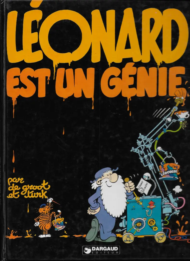 Couverture de l'album Léonard Tome 1 Léonard est un génie