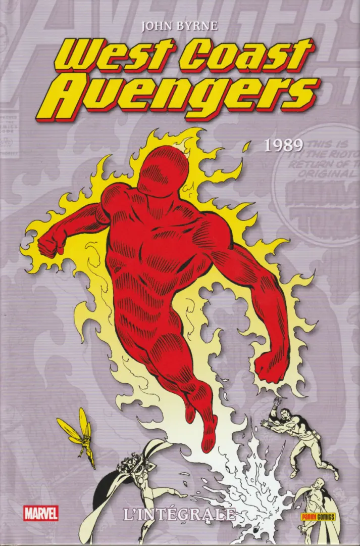 Couverture de l'album West Coast Avengers - L'intégrale Tome 6 1989