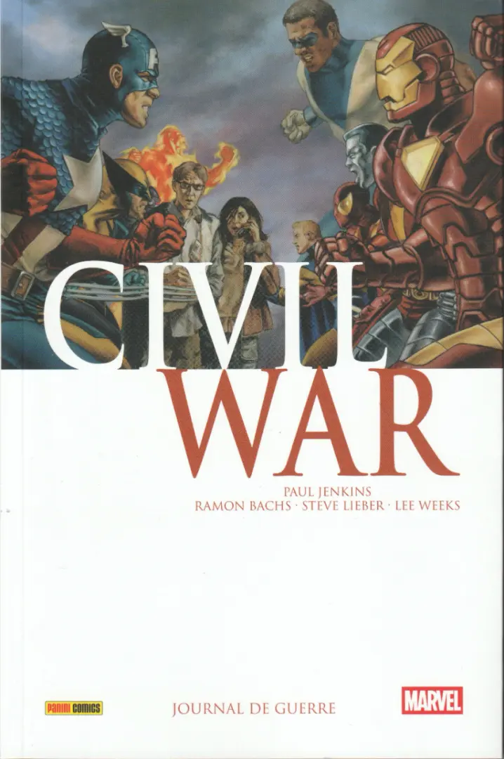 Couverture de l'album Civil War Tome 4 Journal de guerre