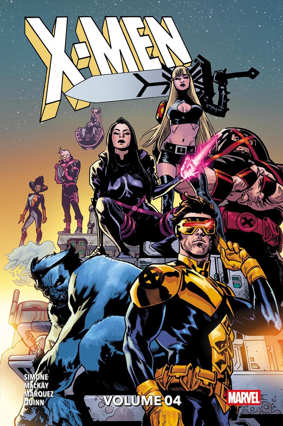 Couverture de l'album X-Men 04