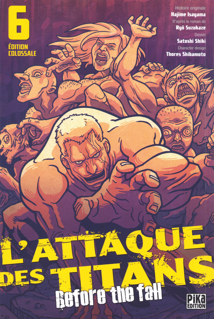 Couverture de l'album L'Attaque des Titans - Before The Fall 6