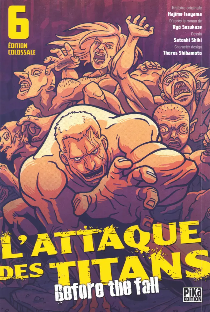 Couverture de l'album L'Attaque des Titans - Before The Fall 6
