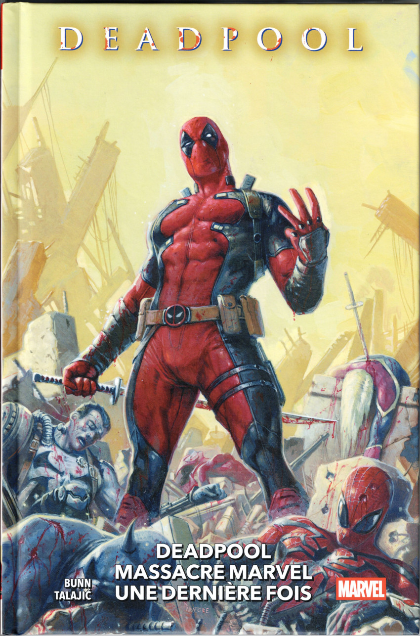 Couverture de l'album Deadpool Tome 7 Deadpool massacre Marvel une dernière fois