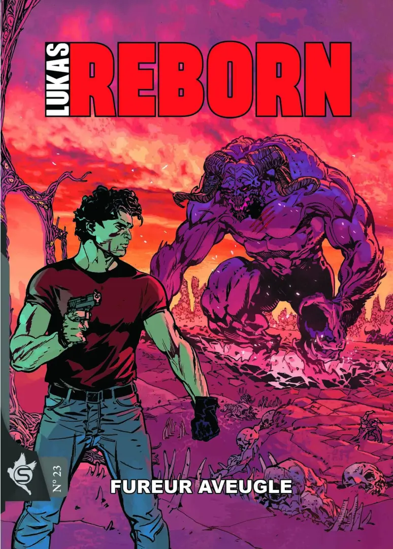 Couverture de l'album Lukas / Lukas Reborn N° 23 Fureur aveugle