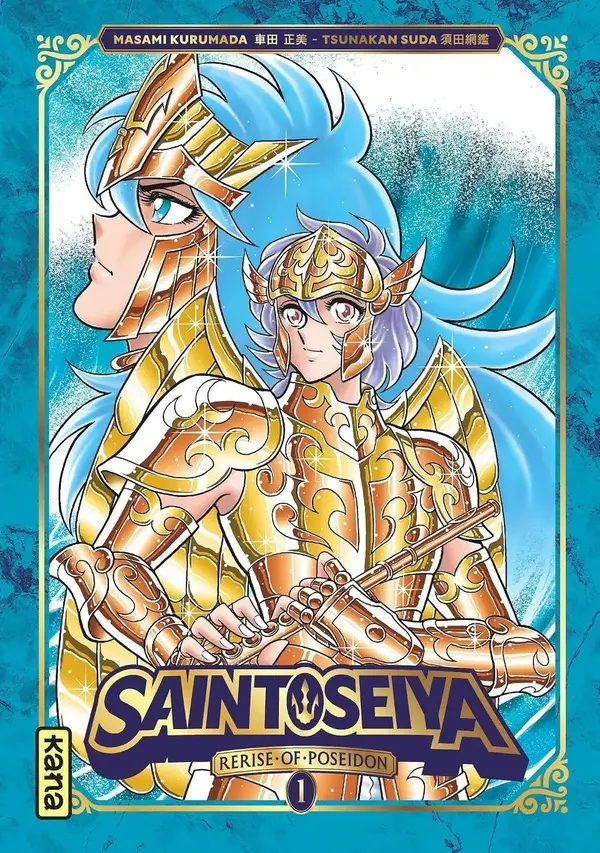 Couverture de l'album Saint Seiya - Rerise of Poseidon 1