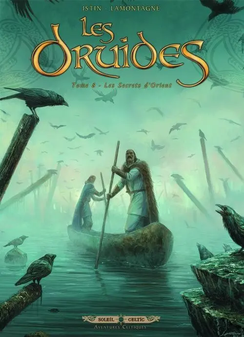 Couverture de l'album Les Druides Tome 8 Les secrets d'Orient
