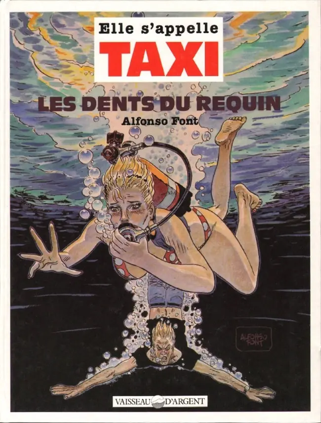 Couverture de l'album Elle s'appelle Taxi Tome 2 Les dents du requin