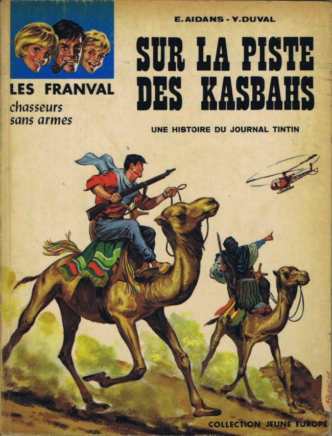 Couverture de l'album Les Franval Tome 3 Sur la piste des Kasbahs