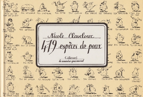 Couverture de l'album 479 espèces de poux