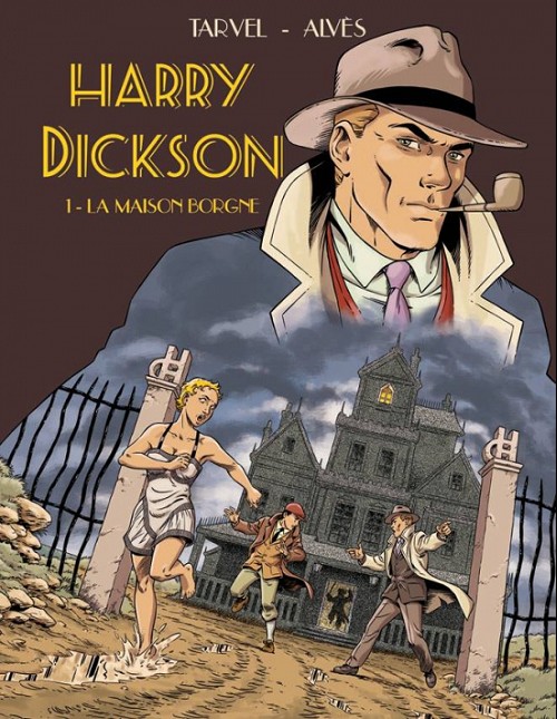 Couverture de l'album Harry Dickson Tome 1 La maison borgne