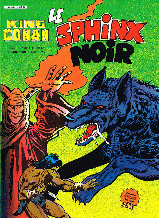 Couverture de l'album King Conan Tome 1 Le Sphinx noir