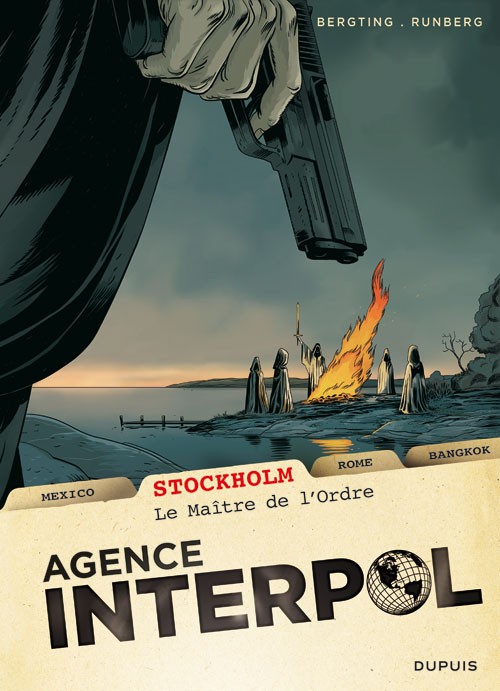 Couverture de l'album Agence Interpol Tome 2 Stockholm - Le Maître de l'Ordre