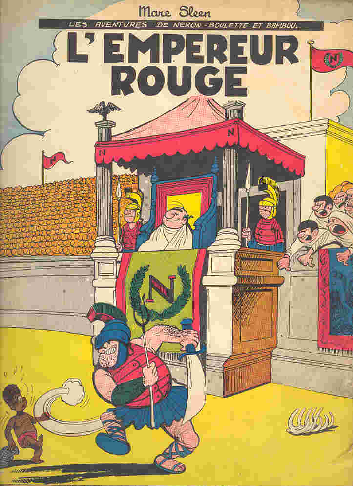 Couverture de l'album Les Aventures de Néron et Co Éditions Samedi Tome 3 L'empereur rouge