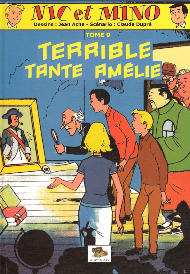 Couverture de l'album Nic et Mino Le Coffre à BD Tome 9 Terrible tante Amélie