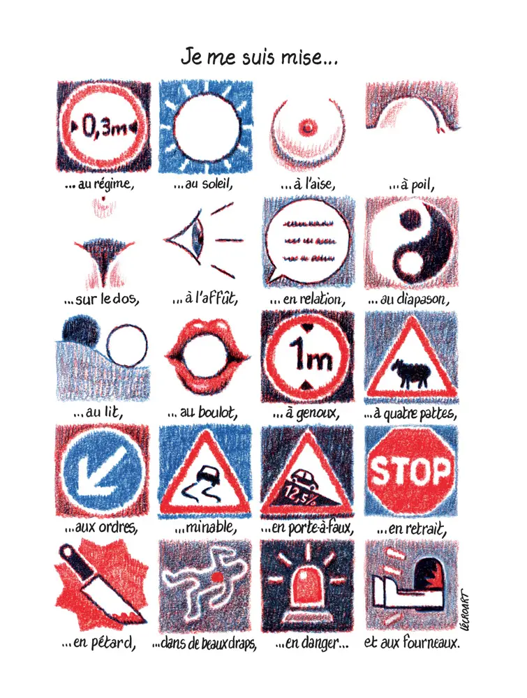 Planche de l'album L'Oulipo par la Bande