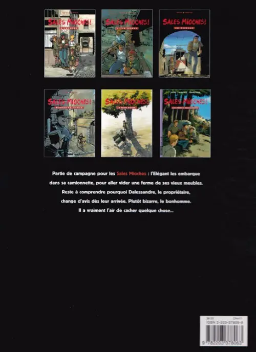 Verso de l'album Sales mioches ! Tome 6 Les frères Dalessandre