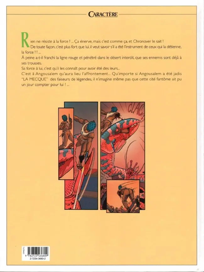 Verso de l'album Septentryon Tome 2 Angousalem