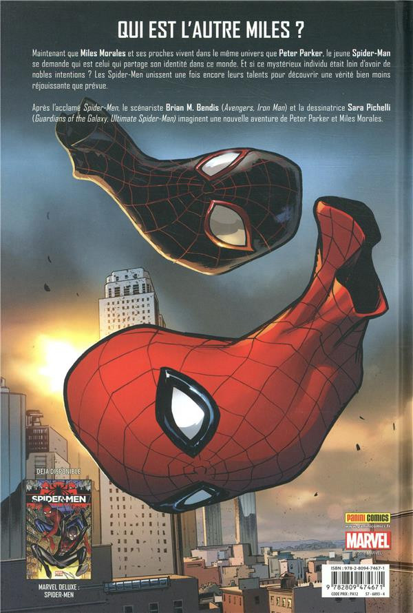 Verso de l'album Spider-Men Tome 2 Spider-Men II