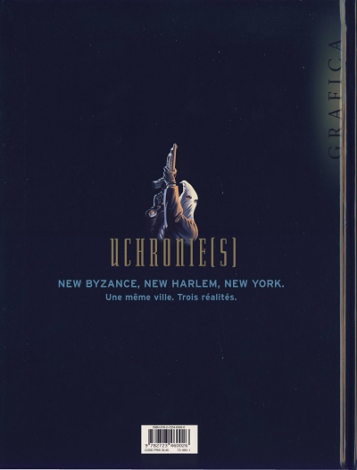 Verso de l'album Uchronie(s) - New Harlem Tome 1 Rapt