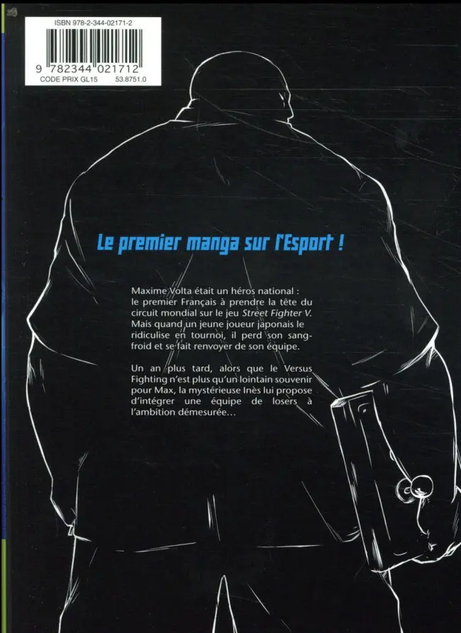 Verso de l'album Versus fighting story Round 1