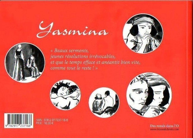 Verso de l'album Yasmina