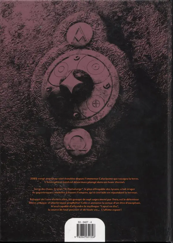 Verso de l'album Arkeod Tome 1 Lapsit ex illis