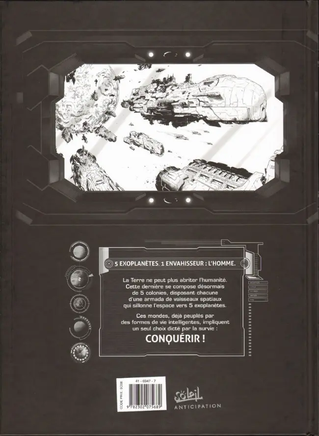 Verso de l'album Conquêtes Tome 2 Deluvenn