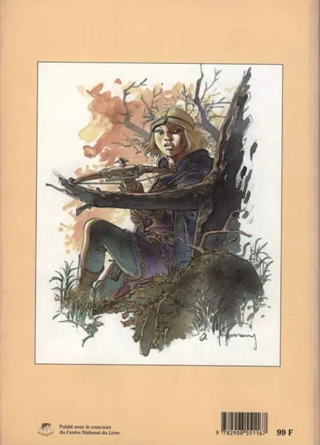 Verso de l'album Hermann - Une Monographie