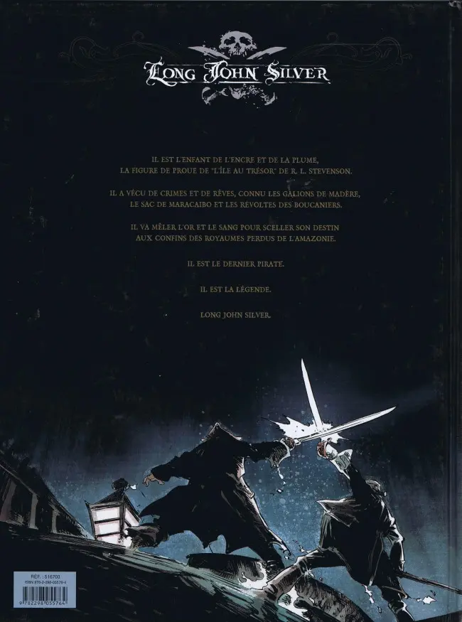 Verso de l'album Long John Silver II Neptune
