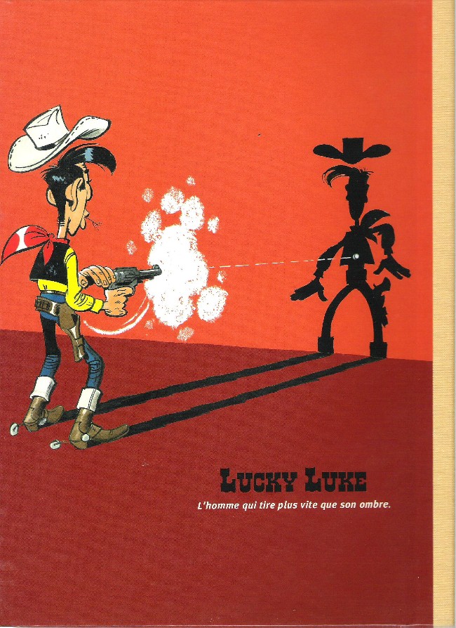 Verso de l'album Les aventures de Lucky Luke Tome 2 la corde au cou