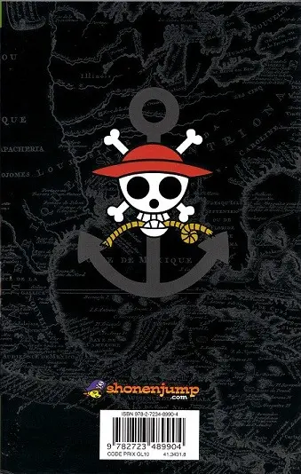 Verso de l'album One Piece Tome 3 Une vérité qui blesse