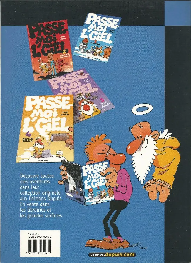 Verso de l'album Passe-moi l'ciel Tome 1 Au suivant !