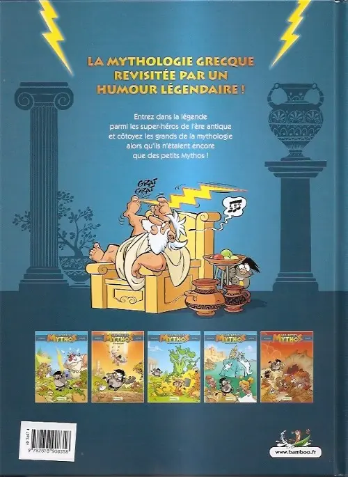 Verso de l'album Les Petits Mythos Tome 1 Foudre à gratter
