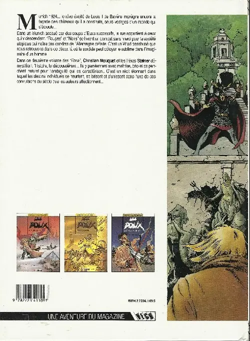 Verso de l'album Les Poux Tome 2 Ni rouge, ni noir