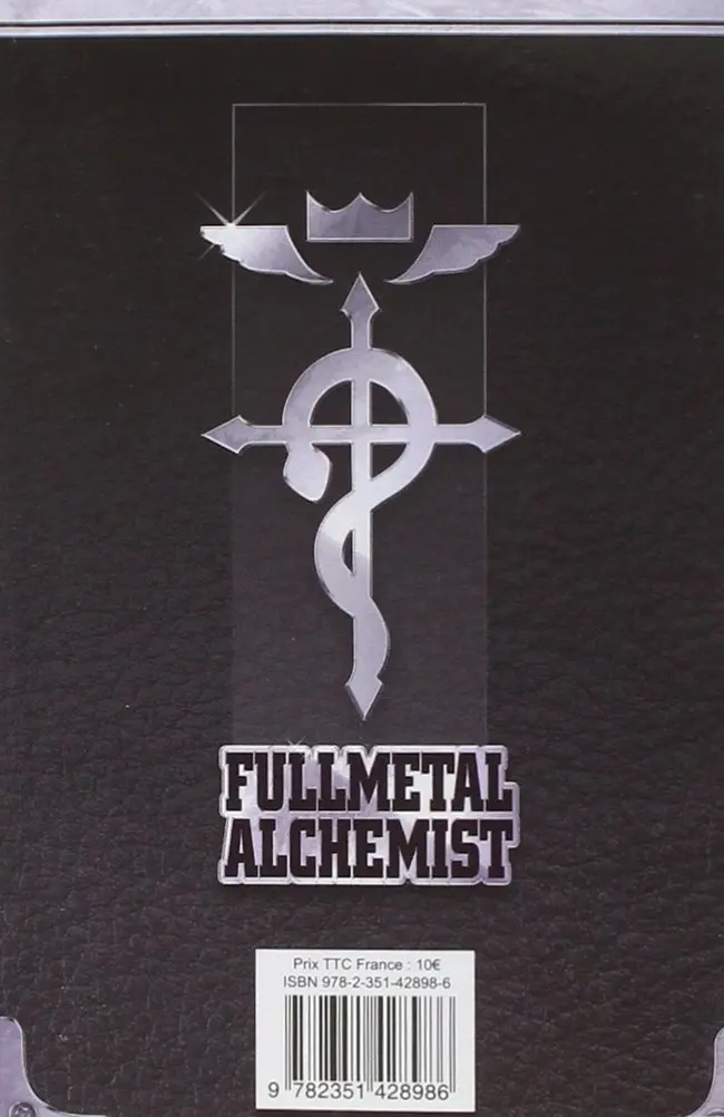 Verso de l'album FullMetal Alchemist VII Tomes 14-15