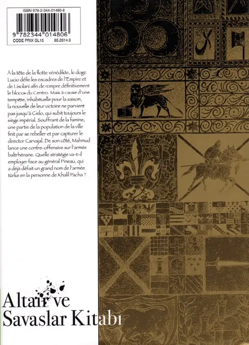 Verso de l'album Altaïr Volume 14