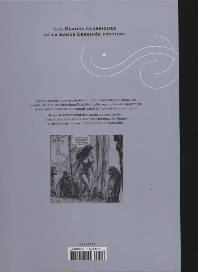 Verso de l'album Les Grands Classiques de la Bande Dessinée Érotique - La Collection Tome 53 Druuna - tome 5 Mandragora