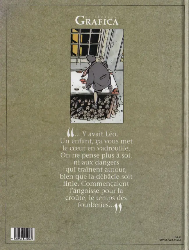 Verso de l'album Le Boche Tome 3 Entre la chair et l'os