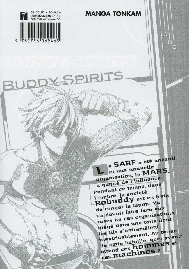 Verso de l'album Buddy Spirits 6