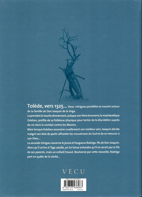 Verso de l'album Les Tours de Bois-Maury Tome 12 Rodrigo