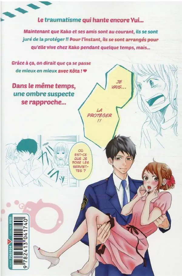 Verso de l'album Love under arrest 11